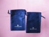 Jewel satin pouch