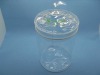 Cylindric plastic bag