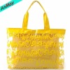 Wholesale printed beautigul design pvc beach bag