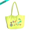 Wholesale printed beautiful design plastic beach bag