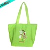 Wholesale printed beautiful design canvas beach bag