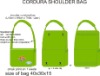 Wholesale CORDURA SHOULDER BAG