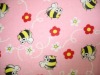 peached bedsheeting fabric