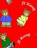 Wholesale polyester animals design printing fabric