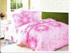 plain peach skin bed sheet