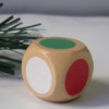 Wholesale wooden dice accessories for toy set