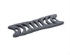 Plastic luggage handle
