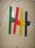 Wholesale Wooden colorful bird toy/cage accessories