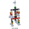 Wholesale Wooden colorful bird toy/cage accessories