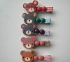 Wholesale fashion wooden hair clips