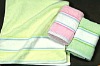 Wholesale white border Face towel