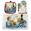 Wholesale 3pcs kitchen towel sets