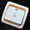 Wholesale Doorbell switch with neon lamp(wooden)