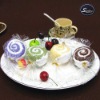 Wholesale Roll Shape Promotional Gift Towel Cake