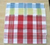 Wholesale 100%cotton checked tea towel
