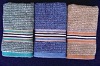 Wholesale stripe border Face towel