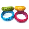 Wholesale colorful wooden bangle