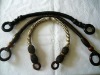 Wholesale wooden handbag handle H-3/handwork handle