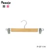 Wholesale Ponnie confidence wooden pant hanger P-CF-114
