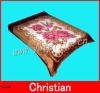 Wholesale New style 100% polyester textile colorful blanket