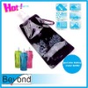 Wholesale 480ml portable folding flat water bottles