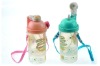Wholesale automatic opening plastic children bottle
