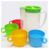 Wholesale PLASTIC WATER JUG W 4 CUPS