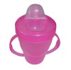 Wholesale pink baby training cups with cover