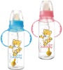 Wholesale PC baby bottle with straw China baby bottle