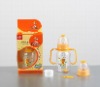 Wholesale baby bottle/small arc bottle with handle