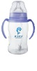 Wholesale 10oz wide neck PC feeding bottle with handle and tube(arc)