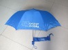 Wholesale 2-fold manual umbrella with plastic handle
