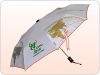 Wholesale 2 fold advertising golf umbrella