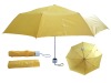 Wholesale 3 folding umbrella with steel frame