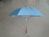 Wholesale silver coating auto open straight promotion umbrella