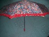 Wholesale heat heart umbrella printing umbrella/advertising umbrella