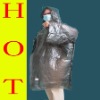 Wholesale disposable PE raincoat