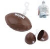 Wholesale advertising raincoat/Poncho/raincoat with keychain