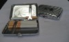 Wholesale 16 pcs metal cigarette case