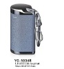 Wholesale new desgin oval-shaped YIBAO portable ashtray YB-5004B aluminium, convenience for take along with it, environmental protector