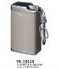 Wholesale new desgin oval-shaped YIBAO portable ashtray YB-5002B aluminium, convenience for take along with it, environmental protector