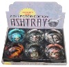 colored glass ashtray 054001