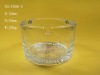 Wholesale supply nice high white material glass round ashtray / square glass ashtray (made in china)