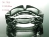 Wholesale clear glass ashtray (made in china)