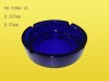 Wholesale round blue ashtray