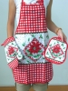 Wholesale kitchen printed cotton apron