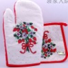 Wholesale New design high quality oven mitt with pot holders