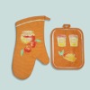 Wholesale oven mitt pot holder oven glove