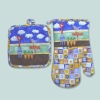 Wholesale Christmas oven mitt&pot holder