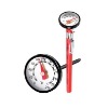 Wholesale stainless steel meat thermometer with pocket cap